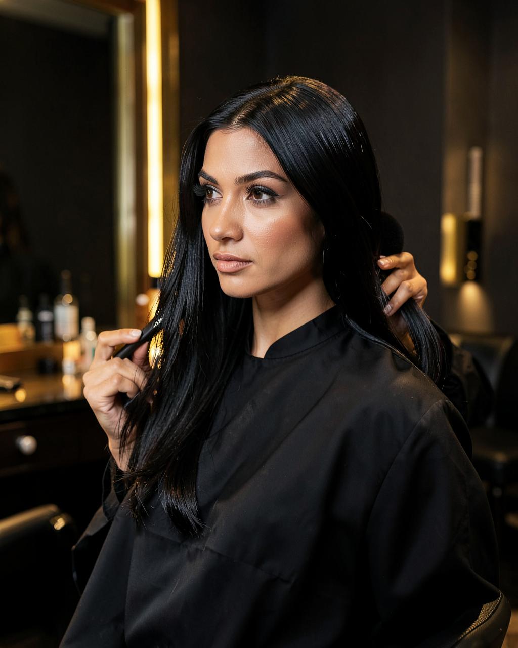 Hair styling and blow-dry service at Be-Stylish Unisex Salon